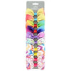 10Pcs Set of Ribbon Multicolour Cutie Patterned Hair Bows With Clip for Girls Yesy All Goods