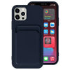 Solid Classic Silicone Case with Card Slot for iPhone 11/12 Series Yesy All Goods