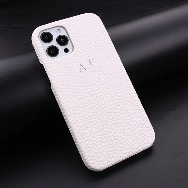 Classic Customisable PU Leather Case for iPhone 11/12/13 Series Yesy All Goods