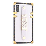 Premium Customisable Leather & Metal Case for iPhone 11/12/13 Series Yesy All Goods