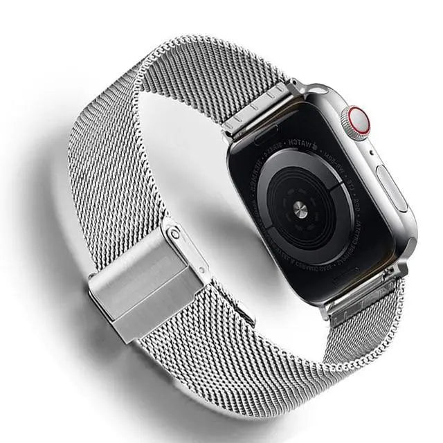 Stylish Milanese Finish Stainless Steel Watch Band for Apple Watch 38/40/42/44mm Yesy All Goods