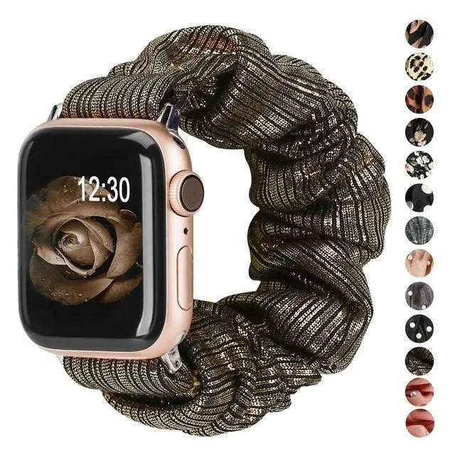 Beautiful Fashion Printed Fabric Watchband for Apple Watch 38/40/42/44mm Yesy All Goods