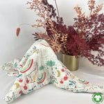 Baby Swaddle Wrap Unicorn - 100% Certified Organic Cotton YAG Boutique