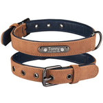 Leather Comfort Personalised Dog/Cat Collar Yesy All Goods