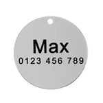 DIY Engraving Dog Tag Round Yesy All Goods