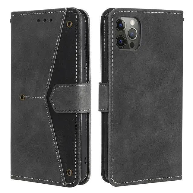Luxy PU Leather Flip Wallet Card Holder Case for iPhone 11 Series Yesy All Goods