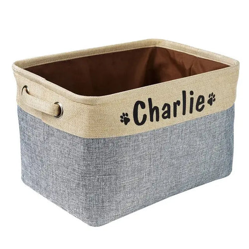 Nice And New Personalized Dog Toy Storage Box Yesy All Goods