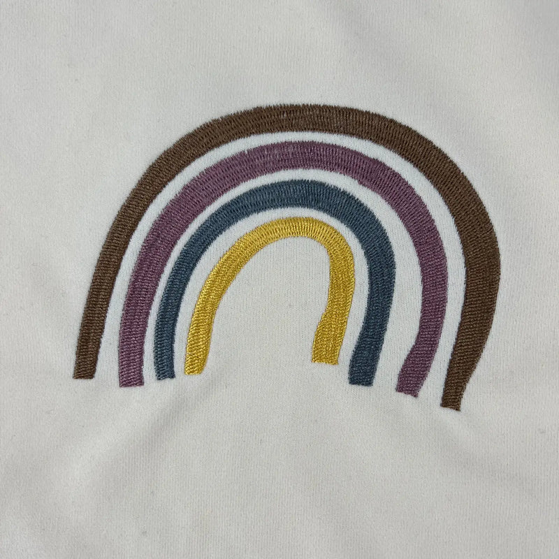 Smiley Rainbow Sweatshirt YAG Boutique