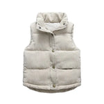 Unisex Colourful Thicken Warm Vest for 3Y-10Y Yesy All Goods