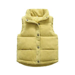 Unisex Colourful Thicken Warm Vest for 3Y-10Y Yesy All Goods